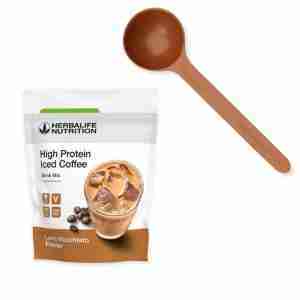 High Protein Iced Coffee Latte Macchiato
